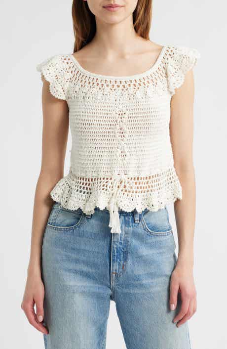 Cleobella Sia Crochet Top