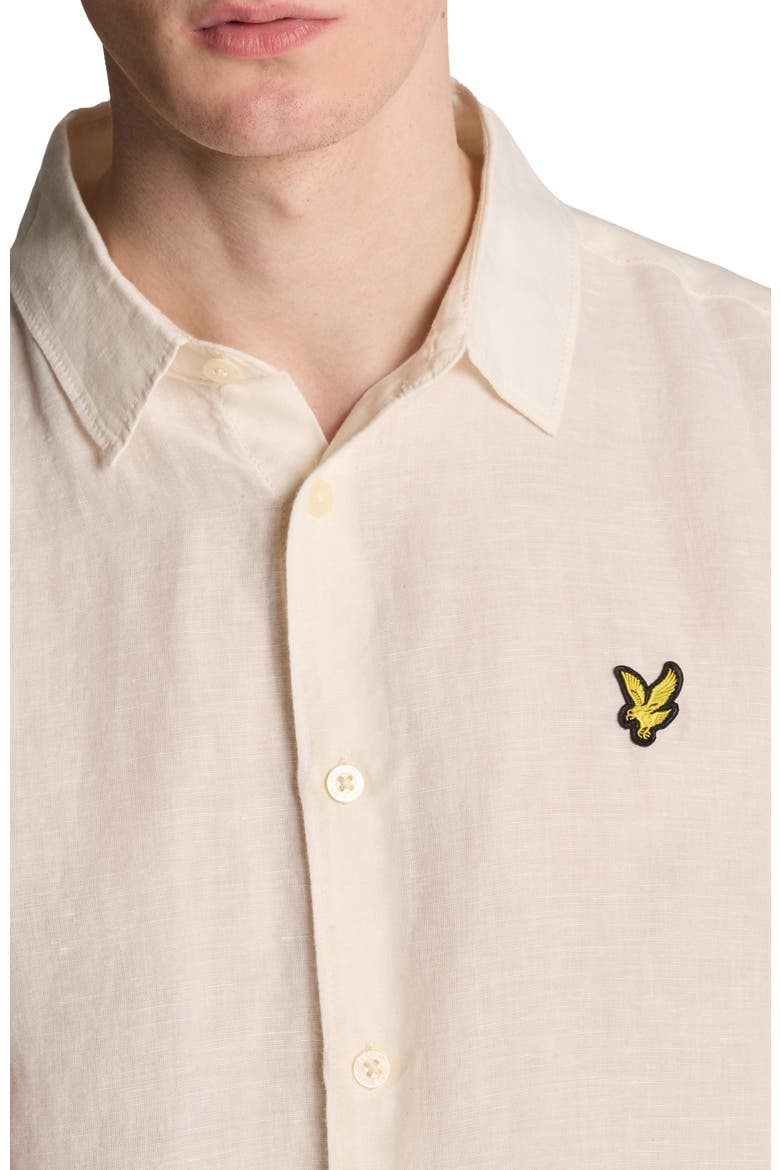 Hemp Short Sleeve Shirt, Alternate, color, Natural