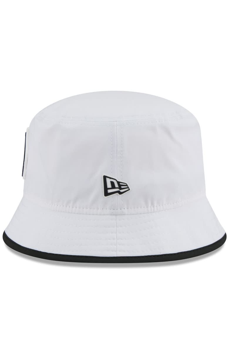 New Era Men's New Era White New Orleans Saints 2025 NFL Training Camp Stretch Bucket Hat, Alternate, color, White