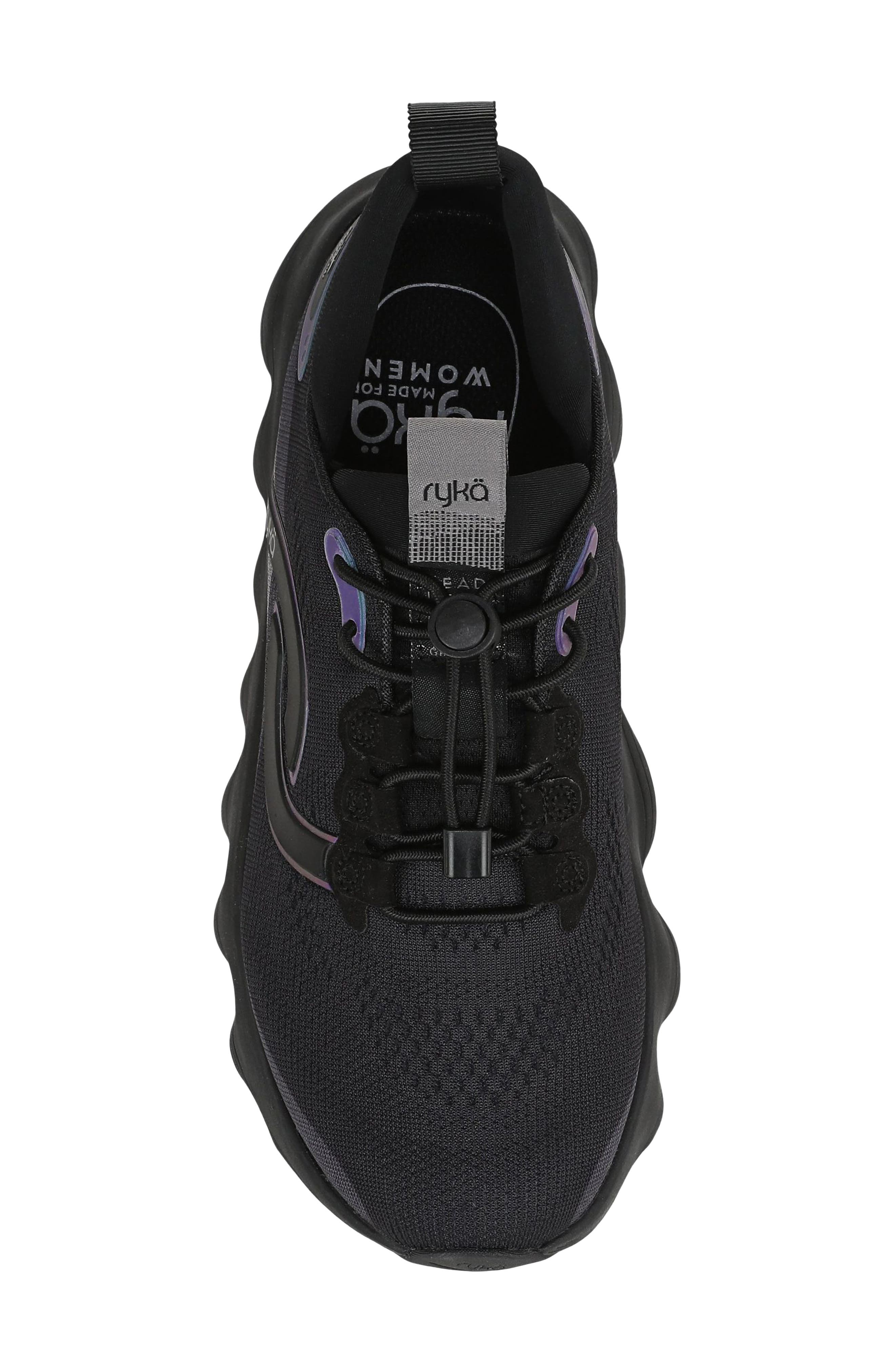 Podflow EZ 2 Walking Sneaker, Alternate, color, BLACK