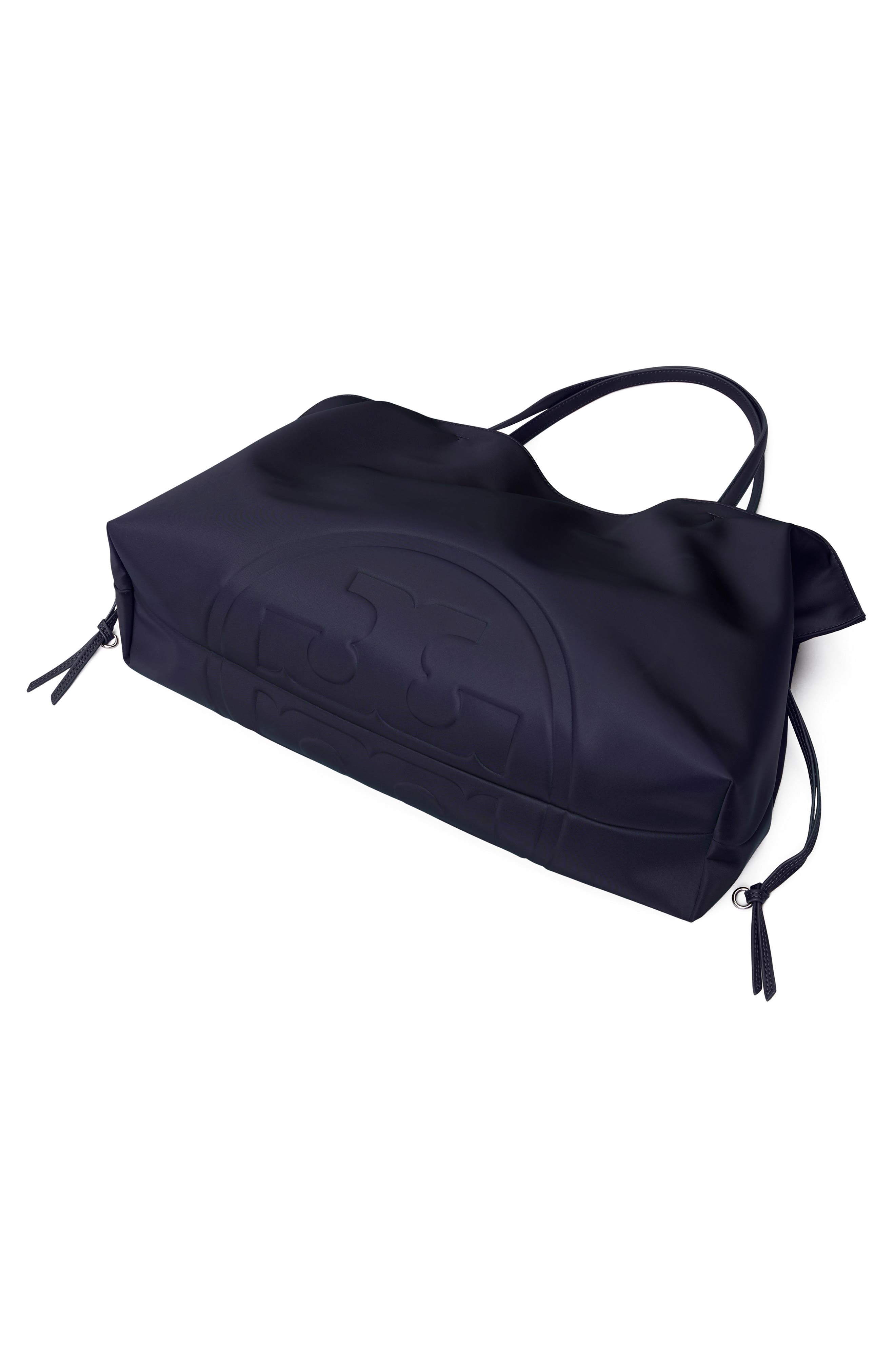 Ella Nylon Drawstring Tote, Alternate, color, NEW NAVY
