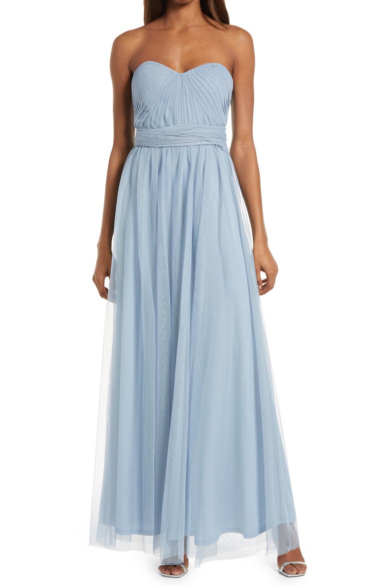 BIRDY GREY Christina Convertible Tulle Gown (Women)