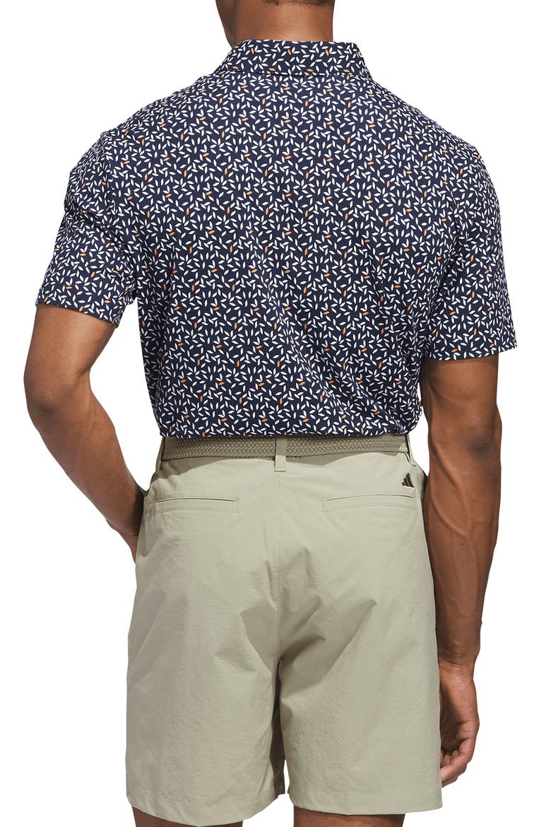 Ultimate365+ Soft Print Performance Polo, Alternate, color, COLLEGIATE NAVY/ WHITE