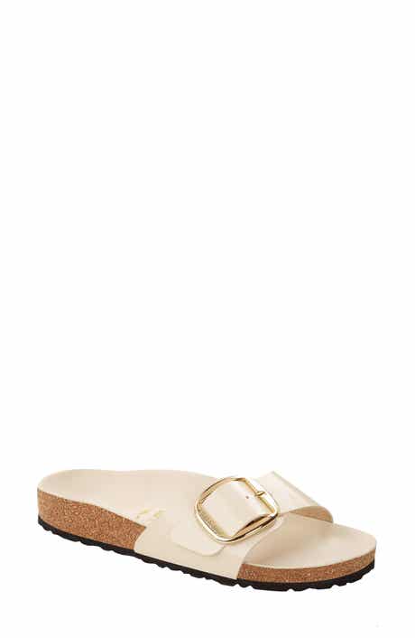 Madrid Big Buckle Slide Sandal