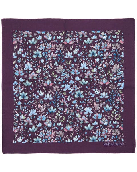 Hudson Merino Wool Handkerchief Pocket Square