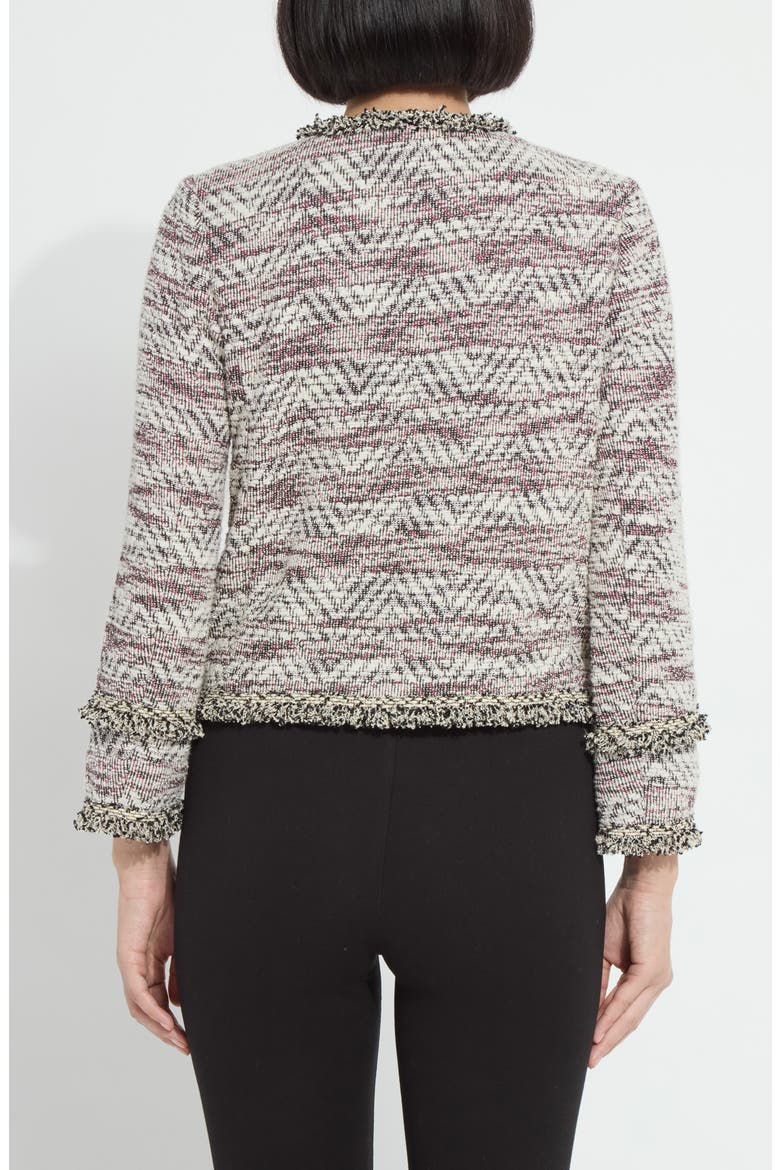 Cleo Tweed Jacket, Alternate, color, WILLOW WEAVE TWEED