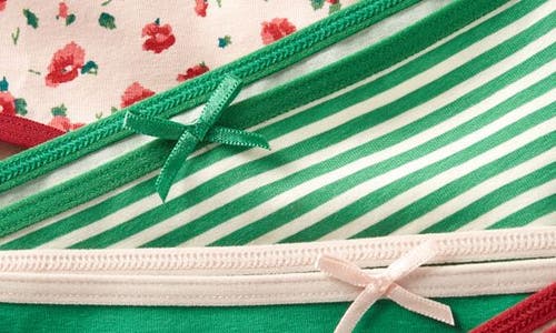 NORDSTROM NORDSTROM KIDS' ASSORTED 5-PACK HIPSTER BRIEFS