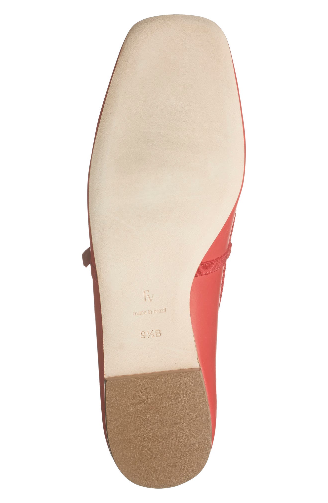 Square-toe Mary Jane, Alternate, color, RED