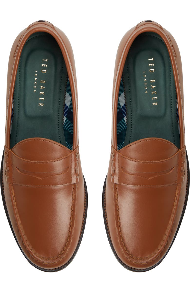 Ted Baker London Parkhill Penny Loafer, Alternate, color, Tan