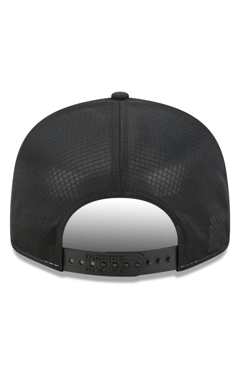 New Era Men's New Era White/Black Seattle Seahawks 2025 Inspire Change Split Panel 9FIFTY Snapback Hat, Alternate, color, White