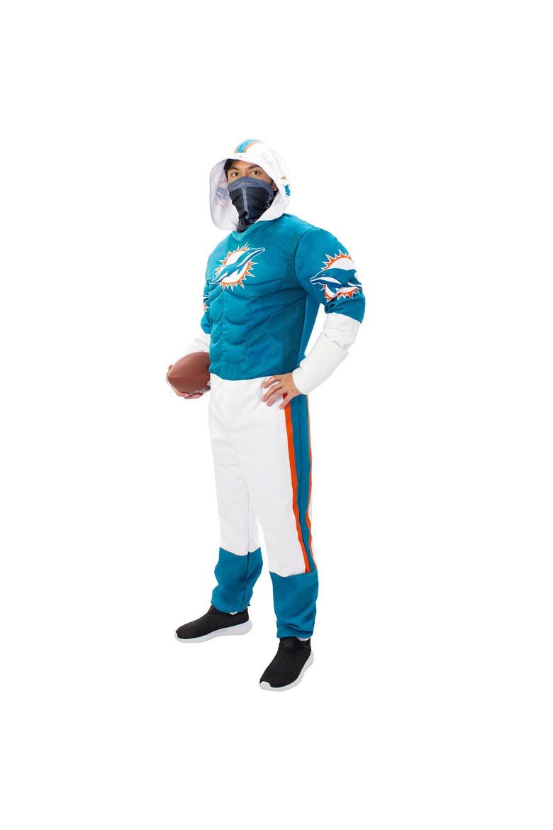 Men's Aqua Miami Dolphins Game Day Costume, Alternate, color, Aqua