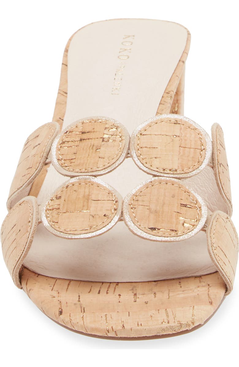 KOKO + PALENKI Lively Slide Sandal, Alternate, color, Cork