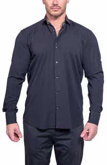 Maceoo Einstein Resistance0159 Black Button-Up Shirt