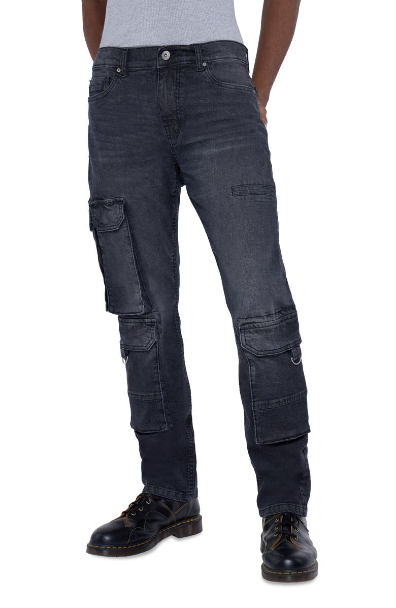 XRAY Cargo Pocket Jeans, Main, color, 