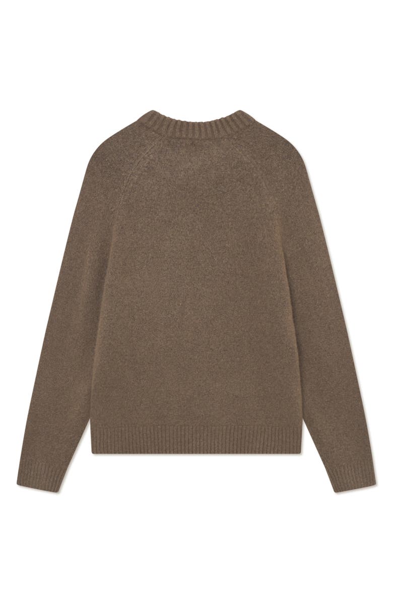 Les Deux Gilbert Crewneck Sweater, Alternate, color, Teak