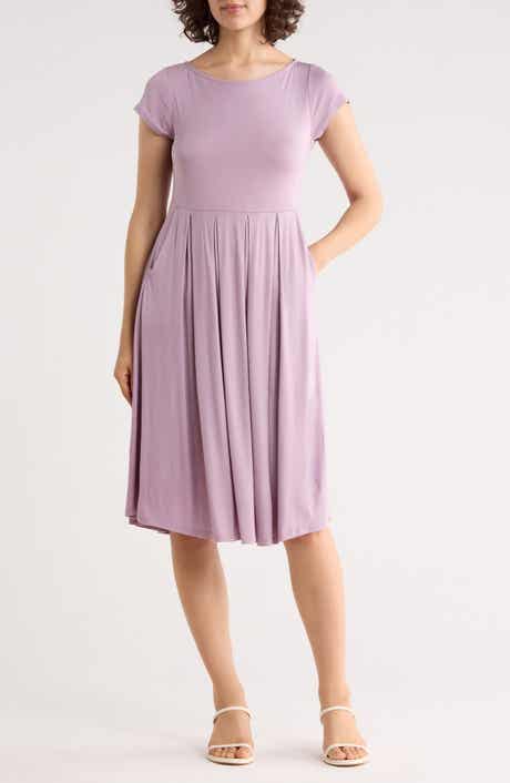 WEST K ei Cap Sleeve Knit Midi Dress