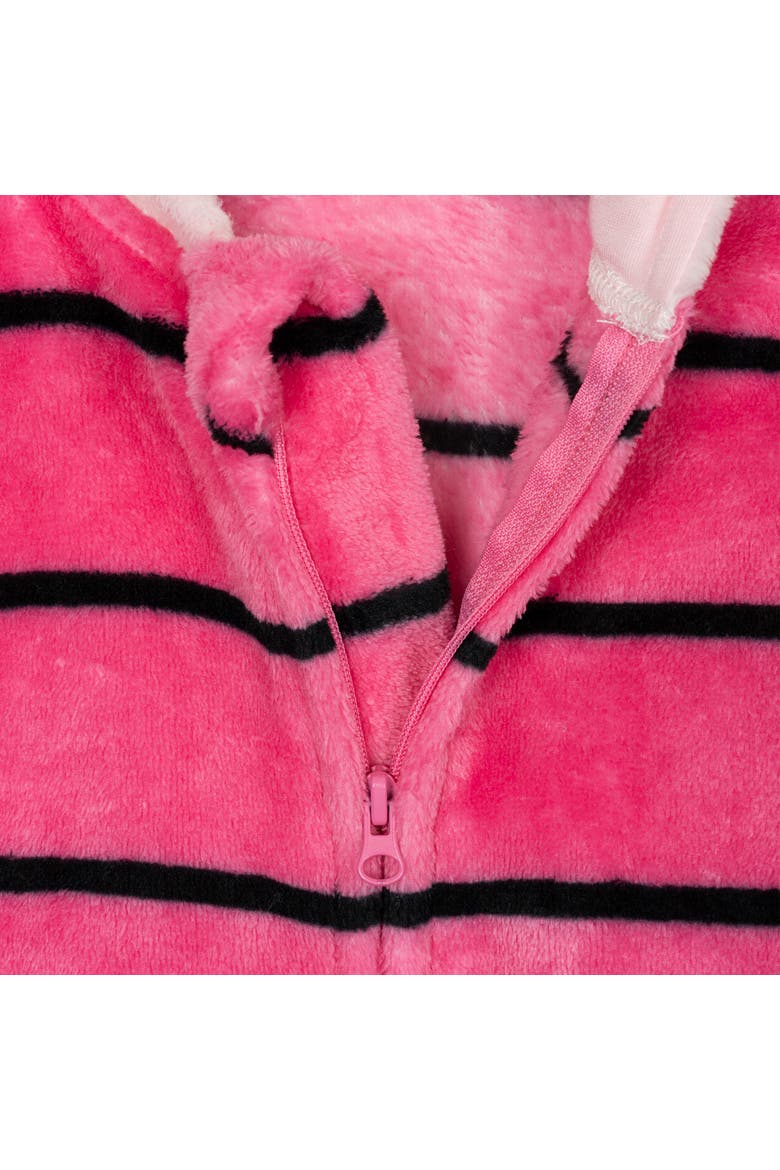 Winnie the Pooh Cosplay Hooded One Piece Pajamas, Alternate, color, Piglet Light Pink