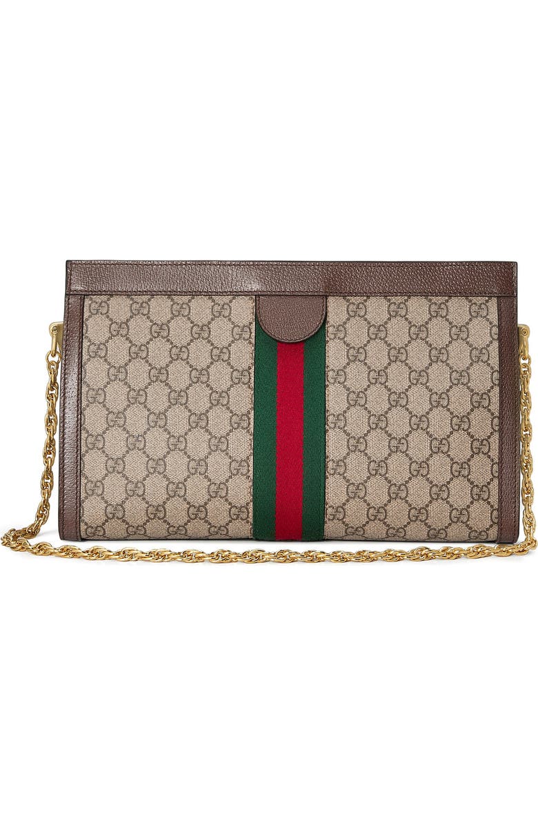 Gucci Canvas Shoulder Bag, Alternate, color,