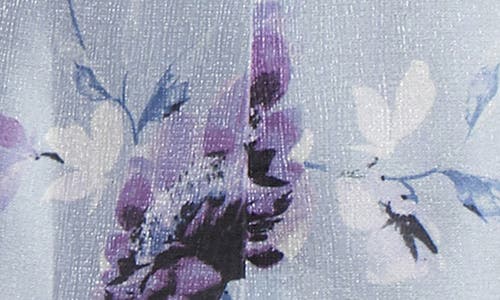 ALEX EVENINGS ALEX EVENINGS TIE SIDE ORGANZA TOP