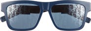 DIOR 'DiorB23 S4I 56mm Rectangular Sunglasses