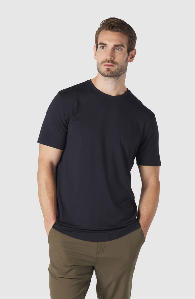 Jack Archer Anytime Tee T-Shirt, Alternate, color, Space Black