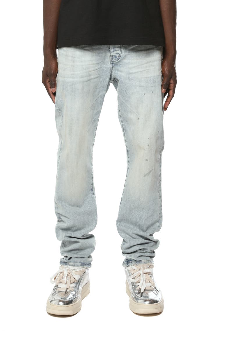 Mechanic Straight Leg Jeans, Main, color, LIGHT INDIGO