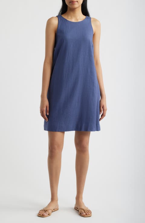 Sleeveless A-Line Dress