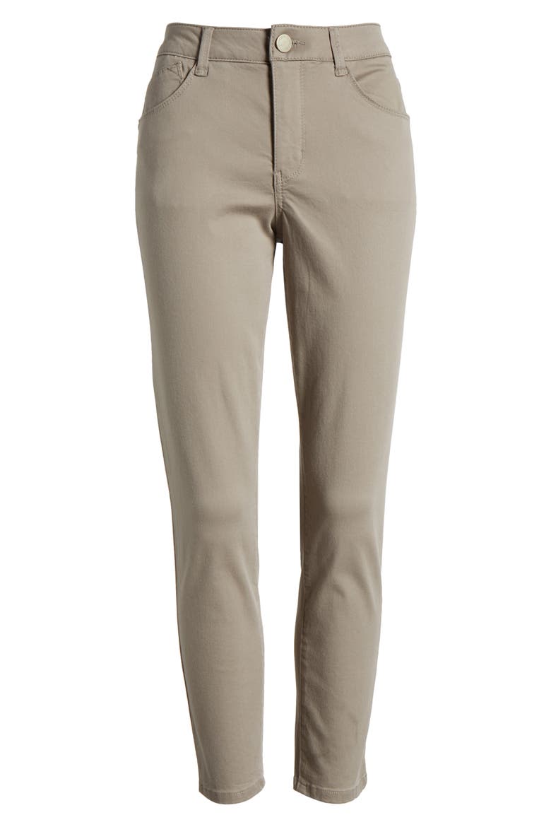 High Waist Ankle Skinny Pants, Alternate, color, MOONROCK