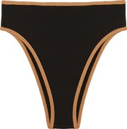 ViX Paula Hermanny Firenze Lily Gigi High Waist Bikini Bottoms