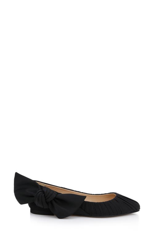 Badgley Mischka Collection Valyn Flat In Black