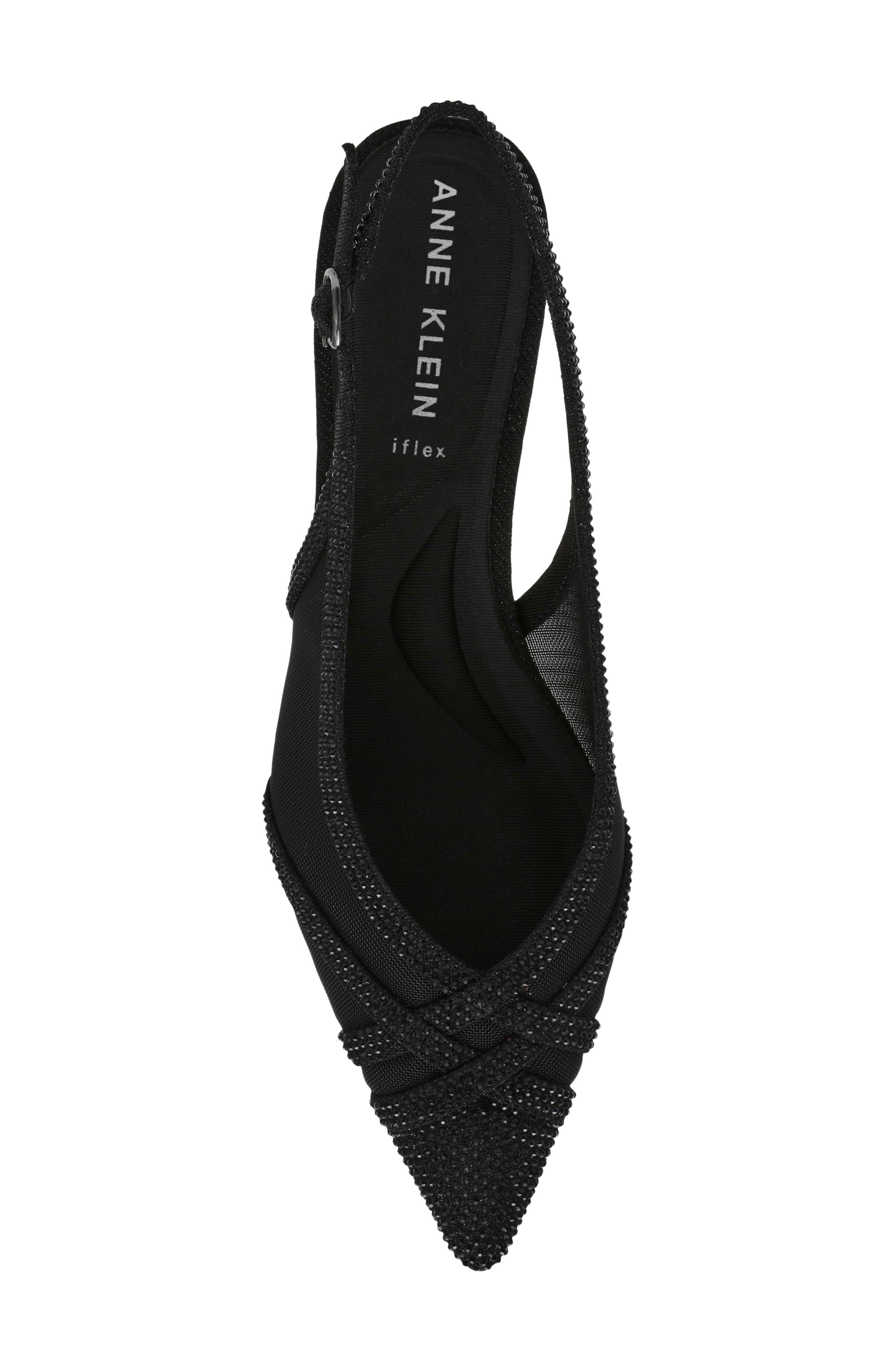 Anne Klein Jolene Kitten Heel Slingback Pump, Alternate, color, 
