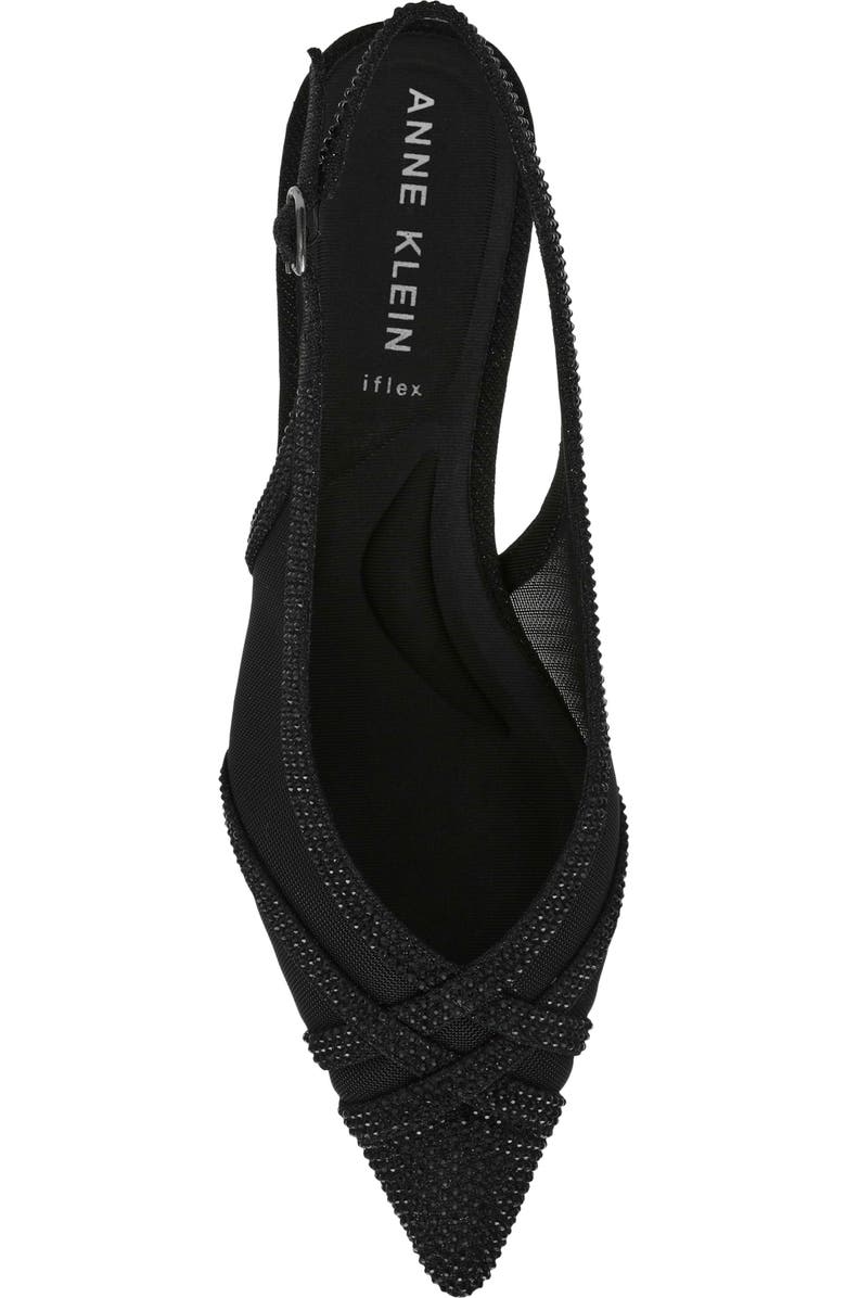 Anne Klein Jolene Kitten Heel Slingback Pump, Alternate, color,