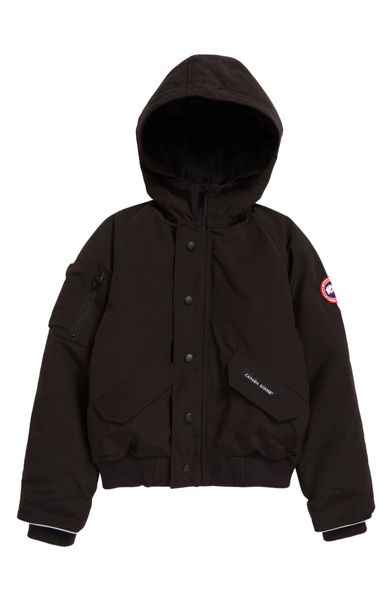 Canada Goose Kids' Rundle Down Bomber Jacket, Main, color, 