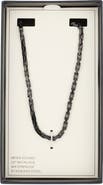 NORDSTROM RACK Men's Waterproof Interlocked Chain Link Necklace