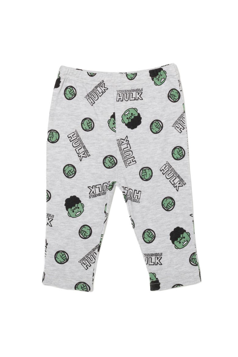 Bodysuit Pants and Hat Set, Alternate, color, Hulk Green Grey