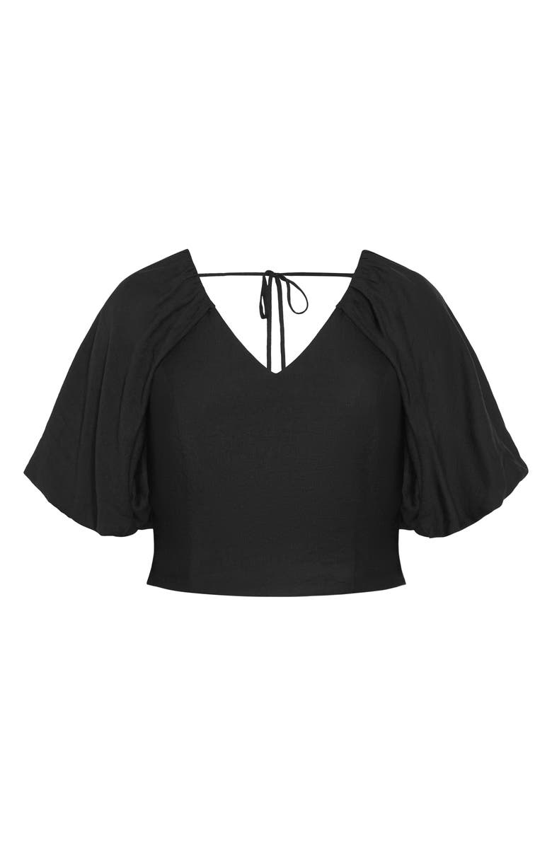 City Chic Peta Crop Top, Alternate, color, 