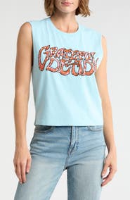 Alice + Olivia Micah Embellished Muscle Tank