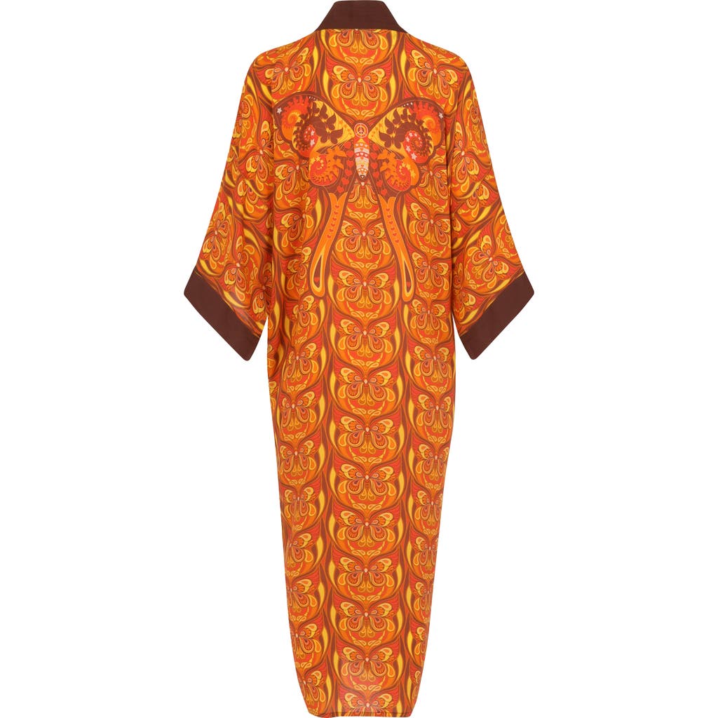 Henelle Duster Robe in Butterfly Effect Sunset  product