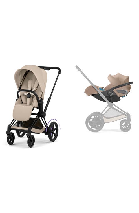 ePriam Stroller & Cloud T Infant Car Seat Travel System