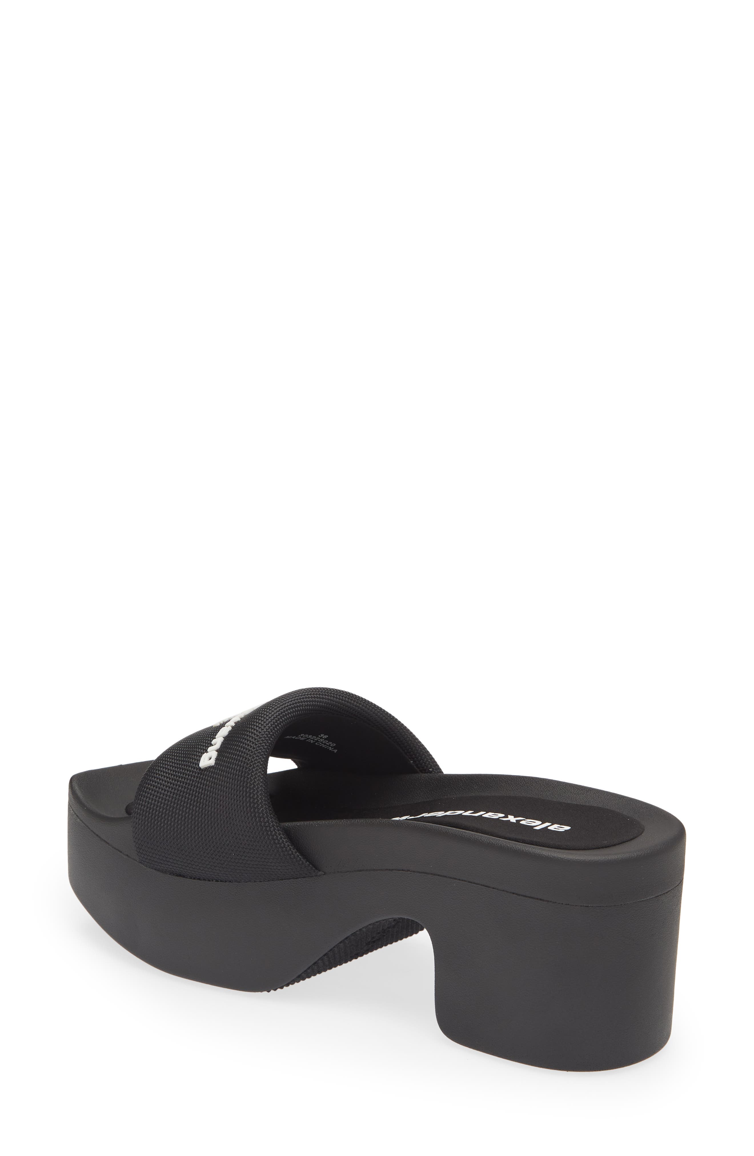 Alexander Wang Platform Slide Sandal, Alternate, color, 