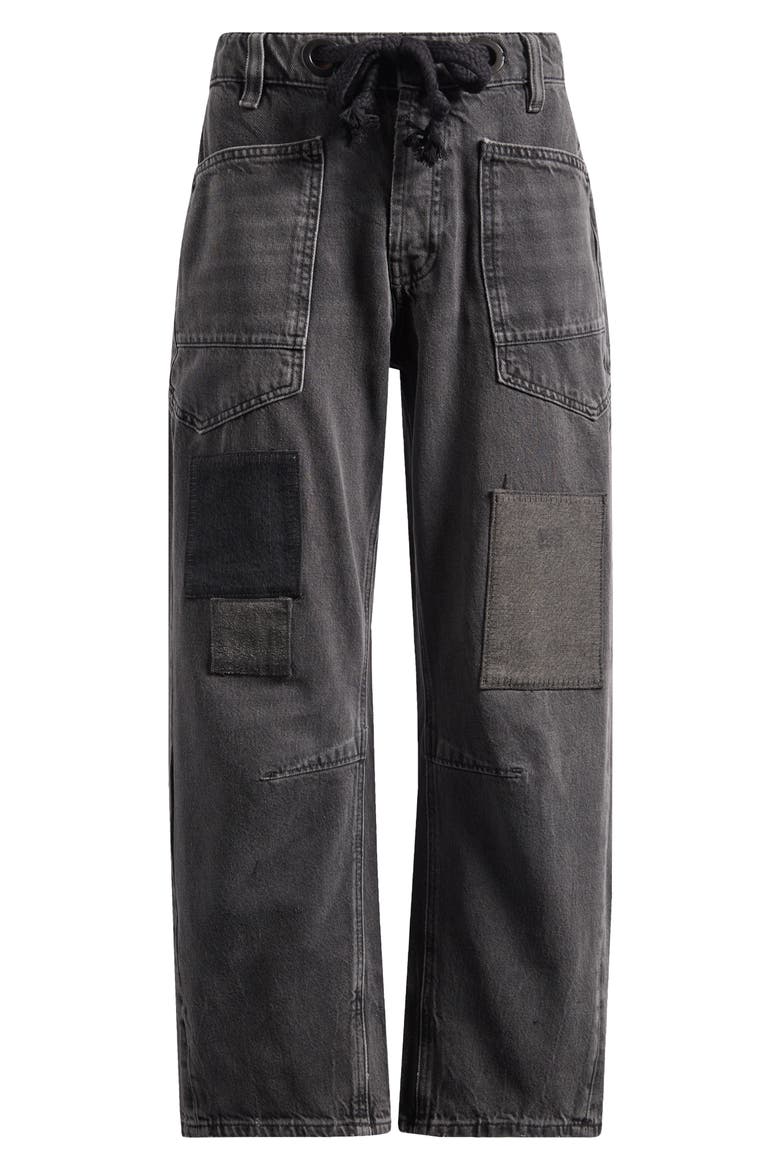 Moxie Low Rise Straight Leg Jeans, Alternate, color, NIGHTHAWK