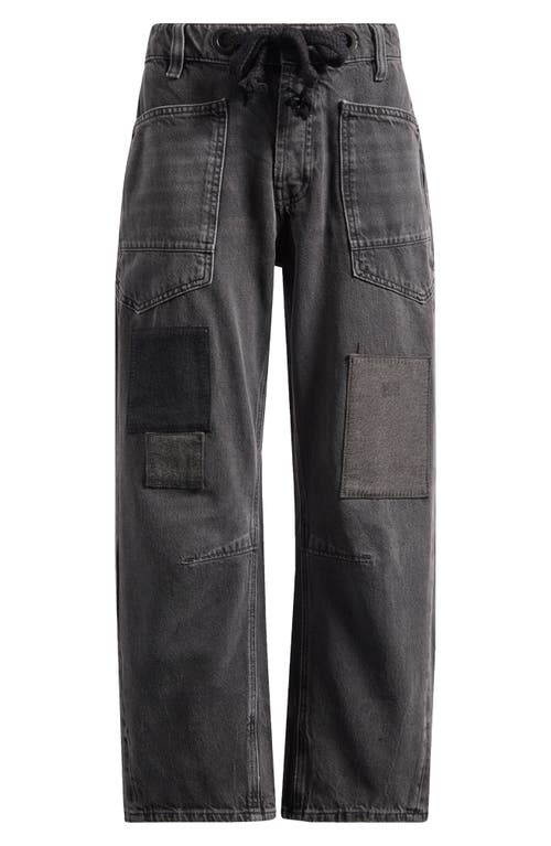 Shop Free People Moxie Low Rise Straight Leg Jeans In Nighthawk