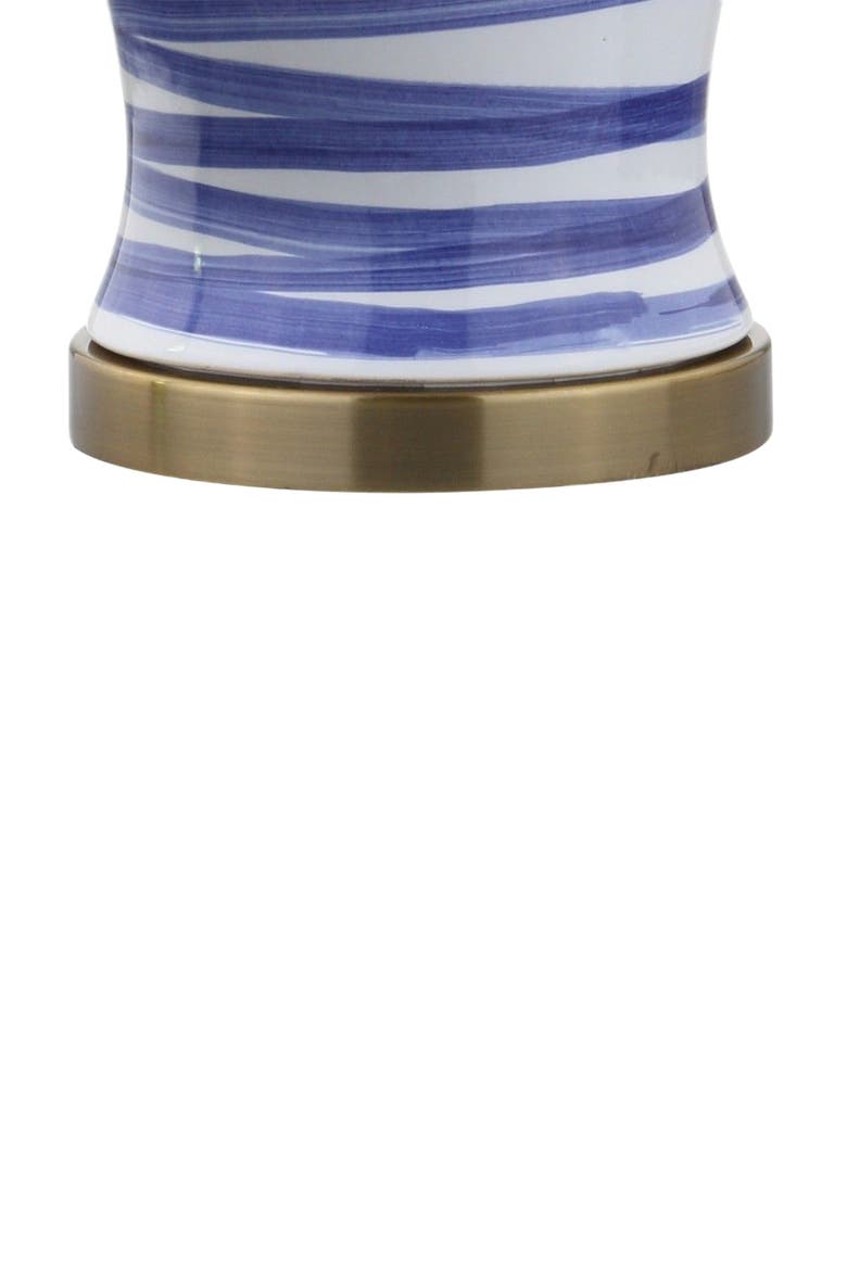 Joelie 29" Ceramic LED Table Lamp, Alternate, color, Blue/White