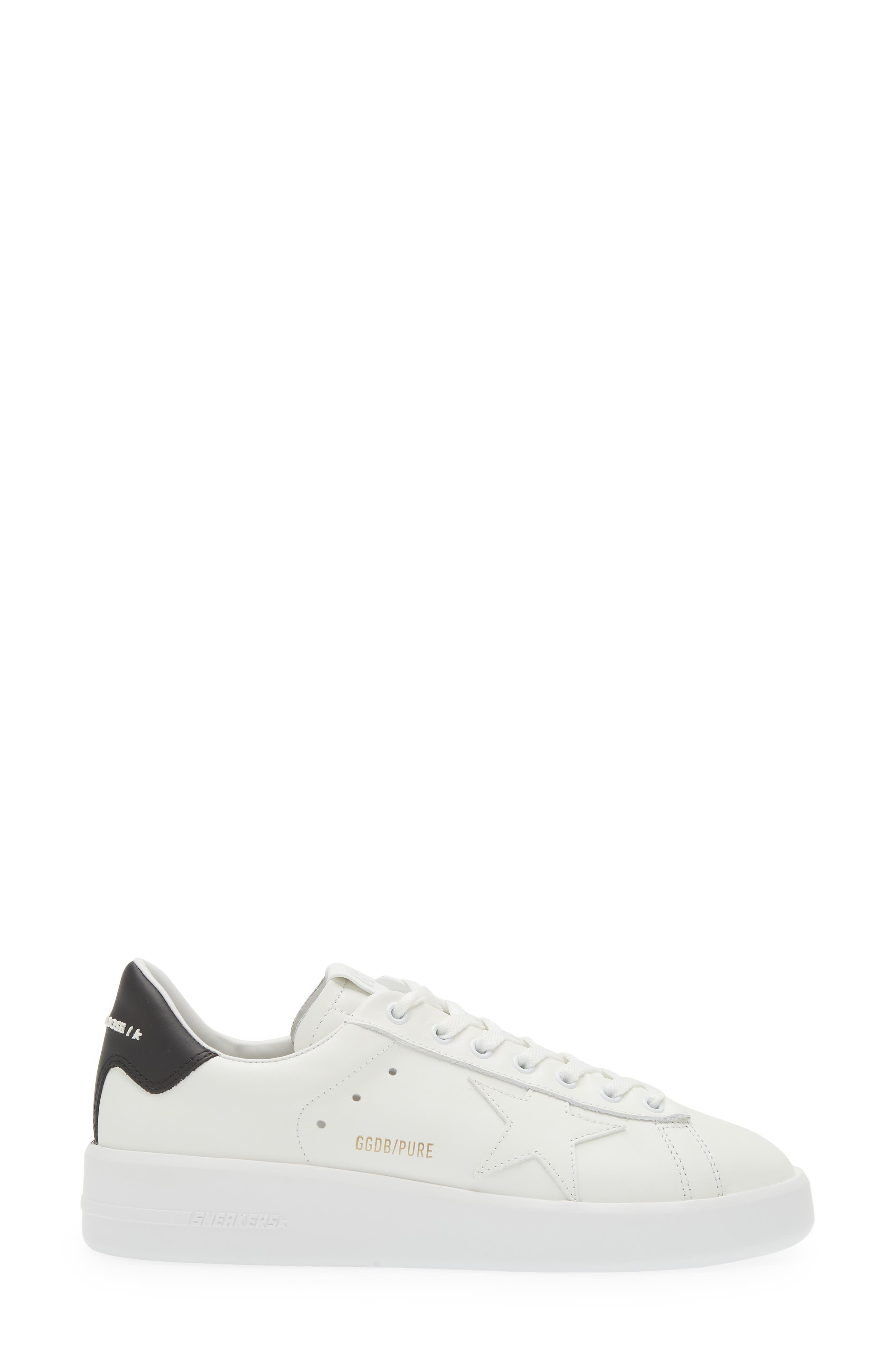 Golden Goose Purestar Sneaker, Alternate, color, White
