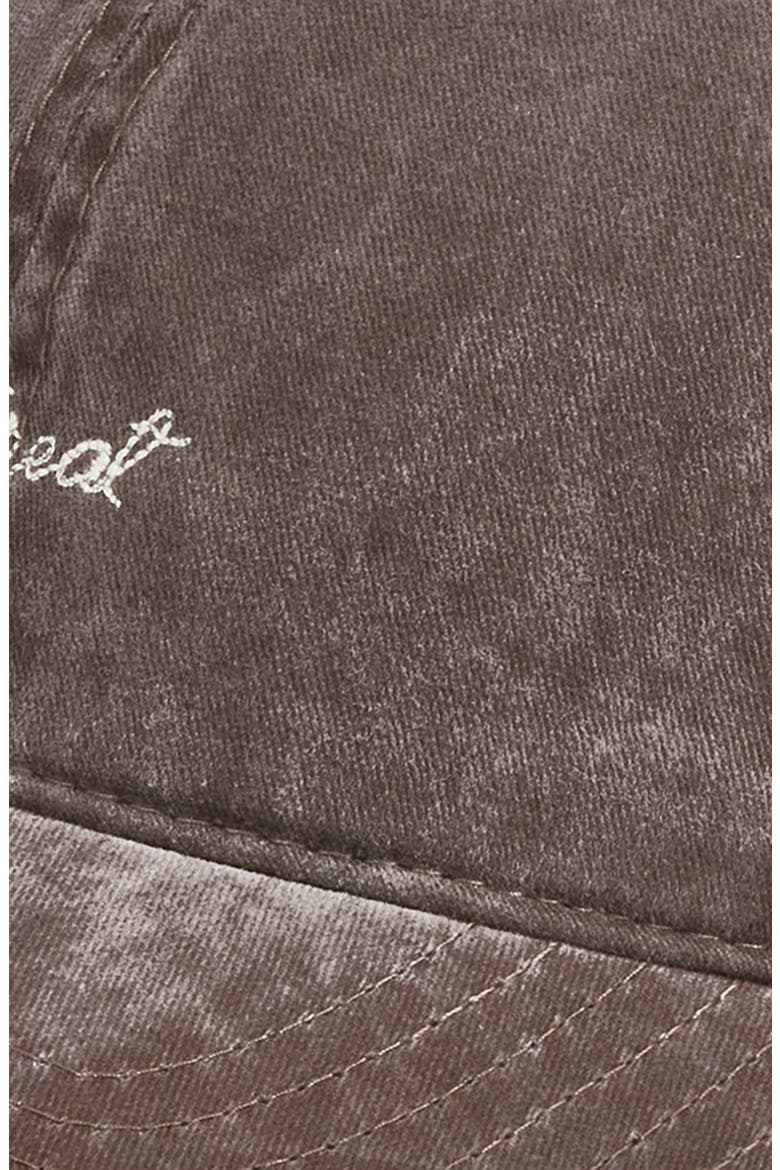 The Baseball Baseball Cap, Alternate, color, CHOCOLATE