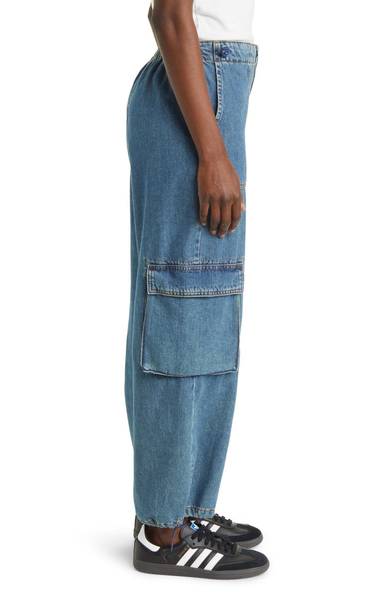 ASOS DESIGN Parachute Wide Leg Jeans, Alternate, color, 