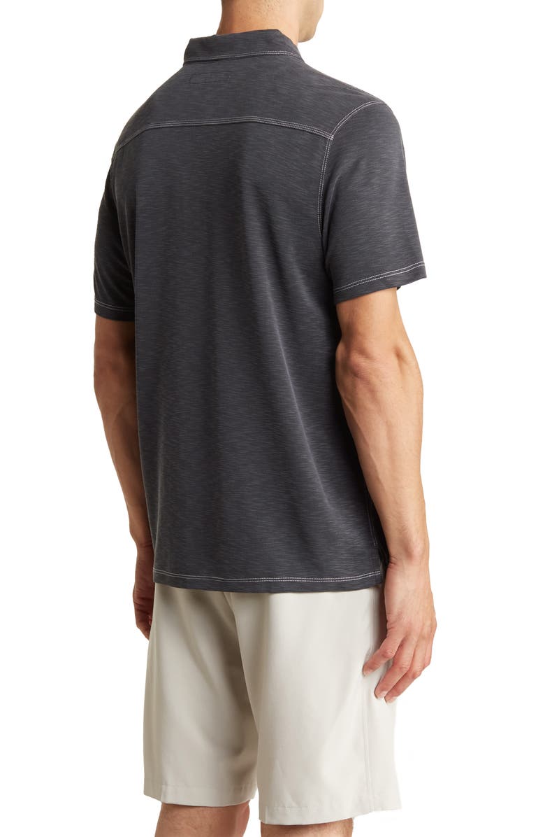 Tommy Bahama Paradiso Polo, Alternate, color, Black