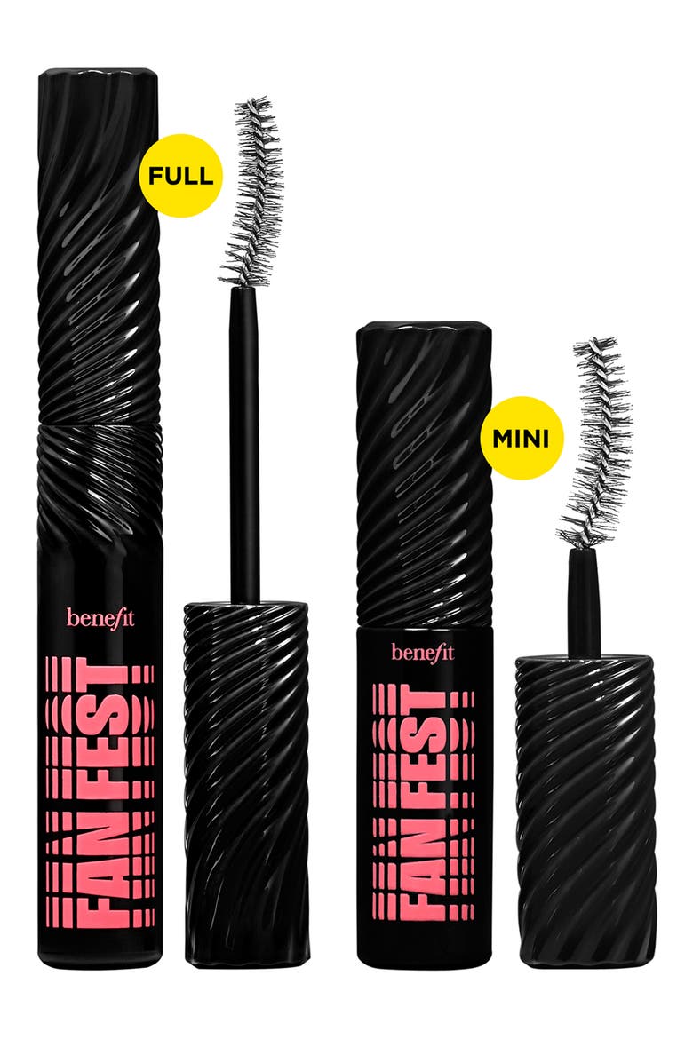 Fan Fest Fanning & Volumizing Mascara, Alternate, color, BLACK
