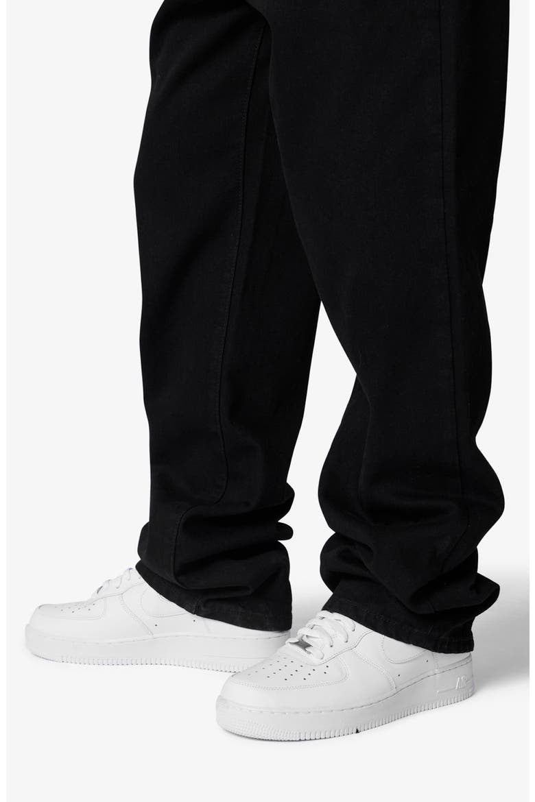 Raw Baggy Jeans, Alternate, color, RINSED BLACK