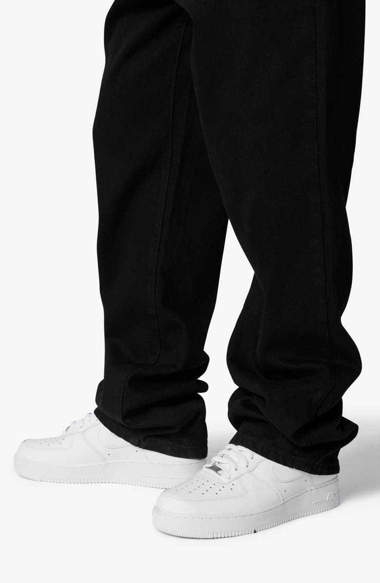 mnml Raw Baggy Jeans, Alternate, color, Rinsed Black
